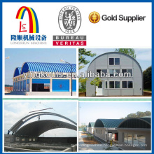arch structure building roof machine